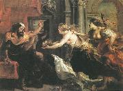 RUBENS, Pieter Pauwel Tereus Confronted with the Head of his Son Itylus Spain oil painting artist